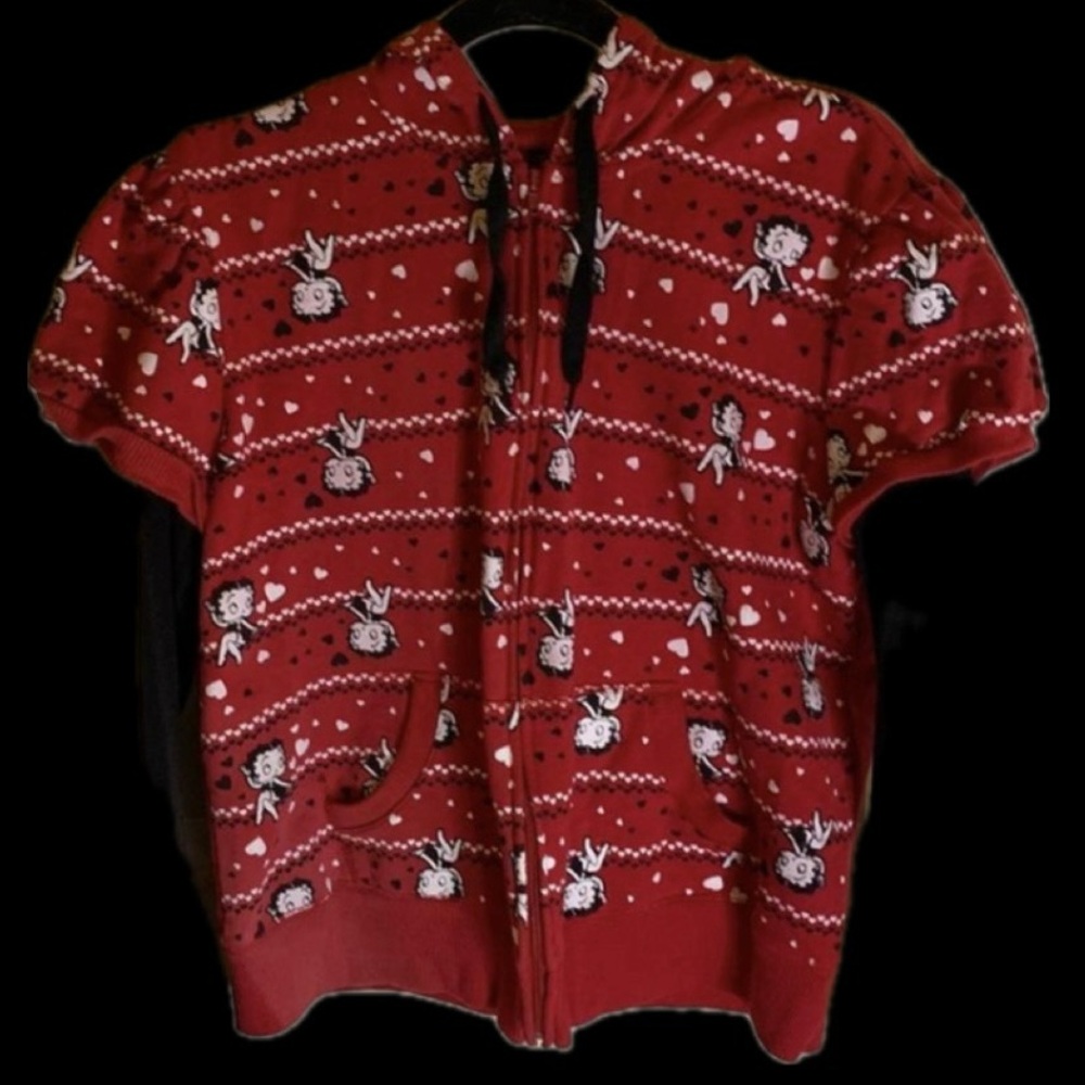 Betty Boop Red Hoodie
